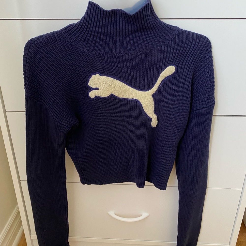 Fenty Puma Crop Knit Sweater